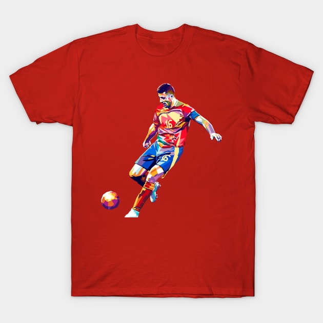 Rodri WPAP Fan art T-Shirt by RJWLTG